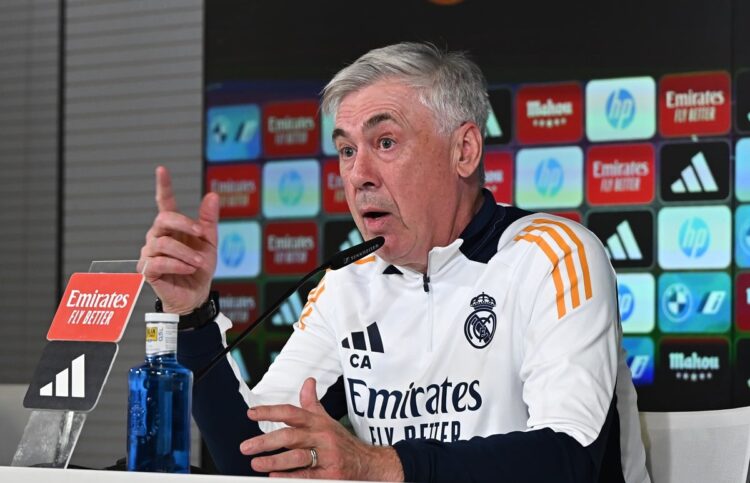 ‘Teniendo en cuenta el calendario, lo estamos haciendo muy bien’, dice Ancelotti
