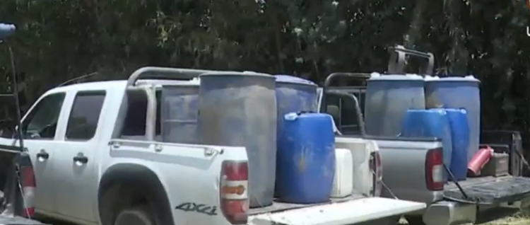 ANH halla 2.000 litros de combustible en una vivienda en Sacaba