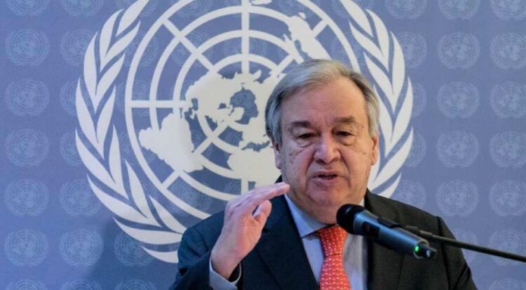 Antonio Guterres fue cuestionado por Israel