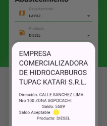 La aplicación de la ANH ya permite consultar disponibilidad de combustible