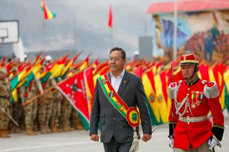 Presidente Arce: Ahora la guerra se libra sembrando zozobra