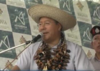 Arce dice que su gobierno ‘habla poco, pero hace’ y que solo ‘el pueblo lo puede juzgar’