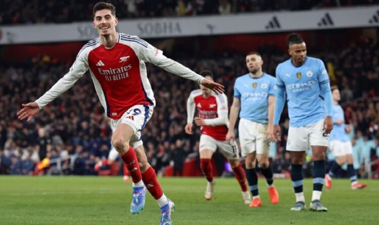 El Arsenal humilla al City y se consolida como alternativa al Liverpool