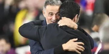 Luis Enrique-Arteta, admiración mutua y rivales en Champions