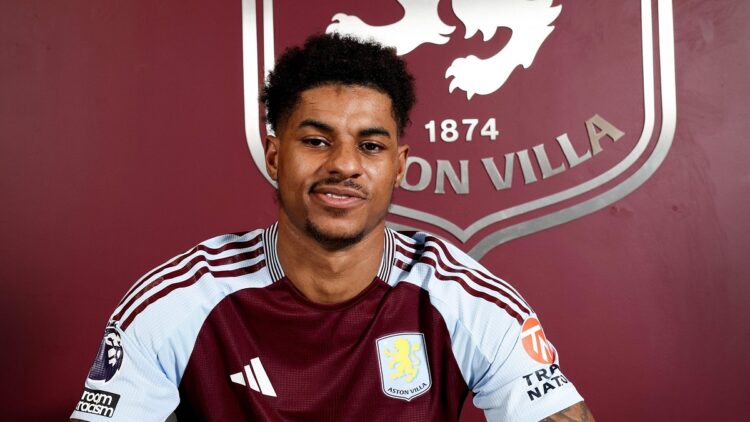 El United cede a Marcus Rashford al Aston Villa
