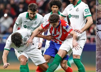 Atlético de Madrid se pasea ante el Getafe y ya está en semis de Copa
