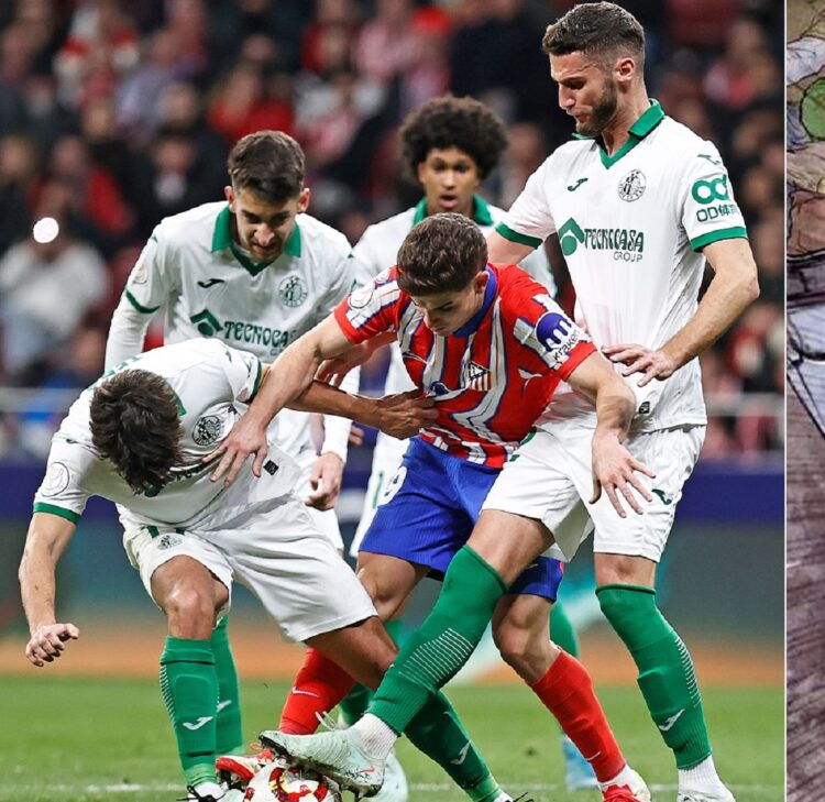 Atlético de Madrid se pasea ante el Getafe y ya está en semis de Copa