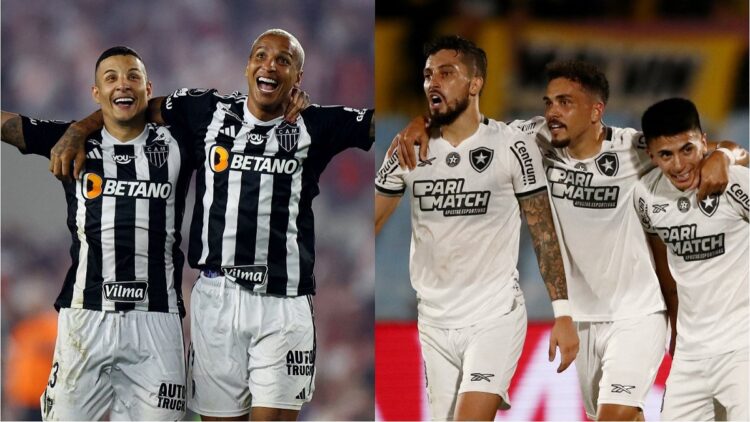 Atlético Mineiro-Botafogo, sexta final brasileña en la historia de la Libertadores