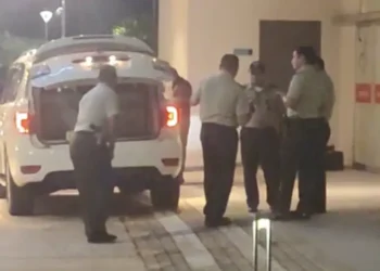 La Policía precintó el vehículo de las víctimas