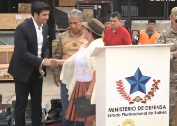 Bolivia recibe equipamiento de Chile para hacer frente a los incendios