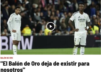 Real Madrid no viaja a París: sabe que Vinicius no gana el Balón de Oro