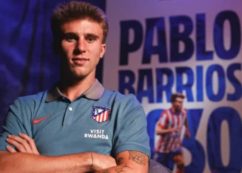 Pablo Barrios renueva con el Atlético de Madrid hasta 2030