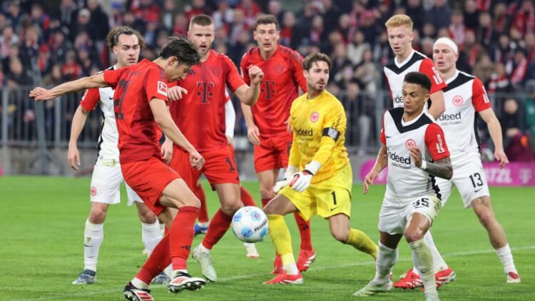 Bayern domina al Eintracht y conserva su colchón sobre el Leverkusen