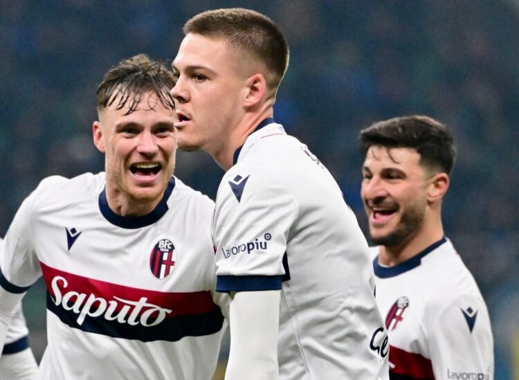 Inter tropieza con empate ante Bolonia y Nápoles respira aliviado