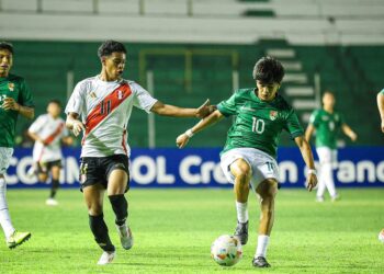 La Sub-15 de Bolivia cae 0-1 ante Perú en el Sudamericano