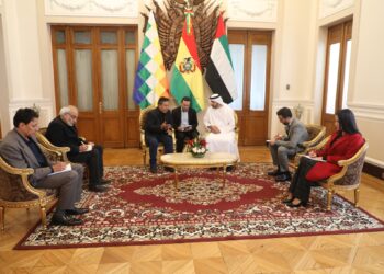 Bolivia y Emiratos Árabes dialogan sobre inversión y cooperación en sectores estratégicos