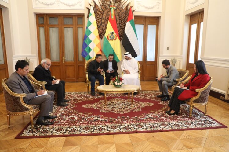 Bolivia y Emiratos Árabes dialogan sobre inversión y cooperación en sectores estratégicos