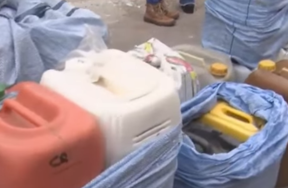 La ANH intercepta un intento de desvío de 650 litros de gasolina en Cochabamba