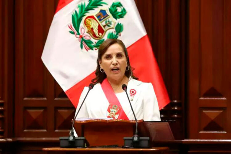La presidenta de Perú habló de la ola de violencia