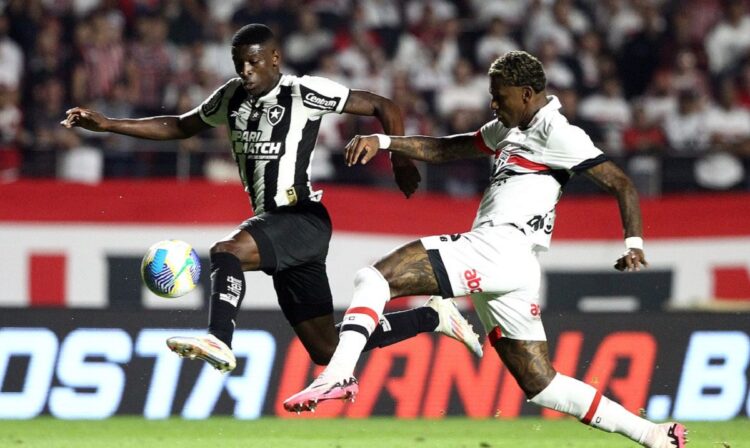 Botafogo confía en su buen momento para tomar ventaja contra el Sao Paulo