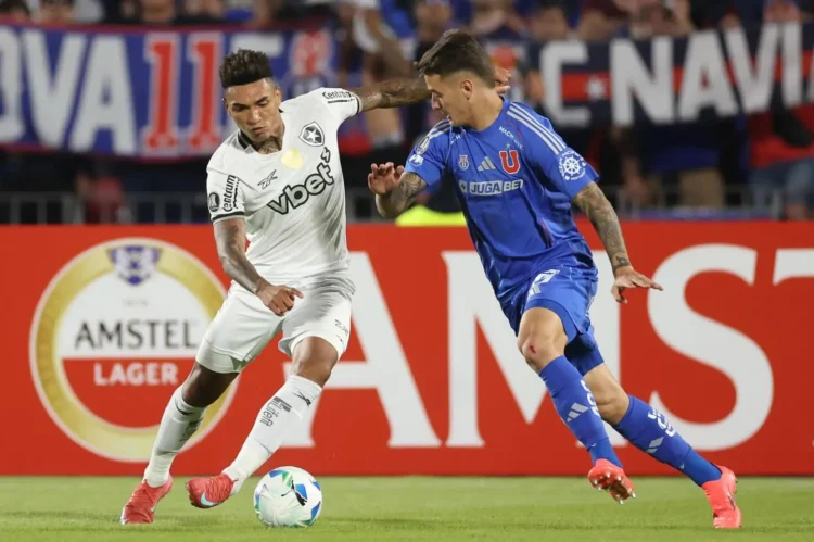 Ante la U de Chile, Botafogo se juega la vida en la Libertadores
