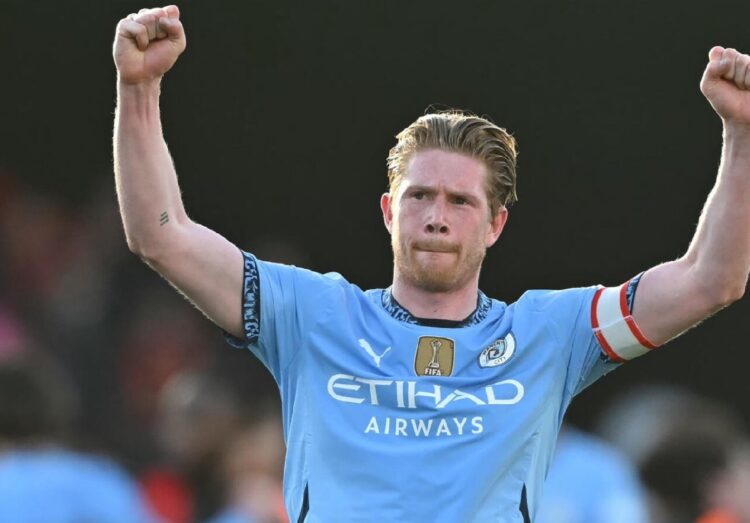 Jugador emblemático, De Bruyne dejará el Manchester City al final de temporada