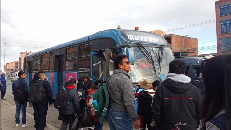 El Alto suspende el Bus Municipal por falta de combustible
