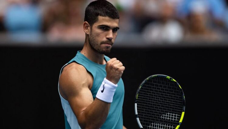 Alcaraz arrolla a Nishioka en la segunda ronda del Abierto de Australia