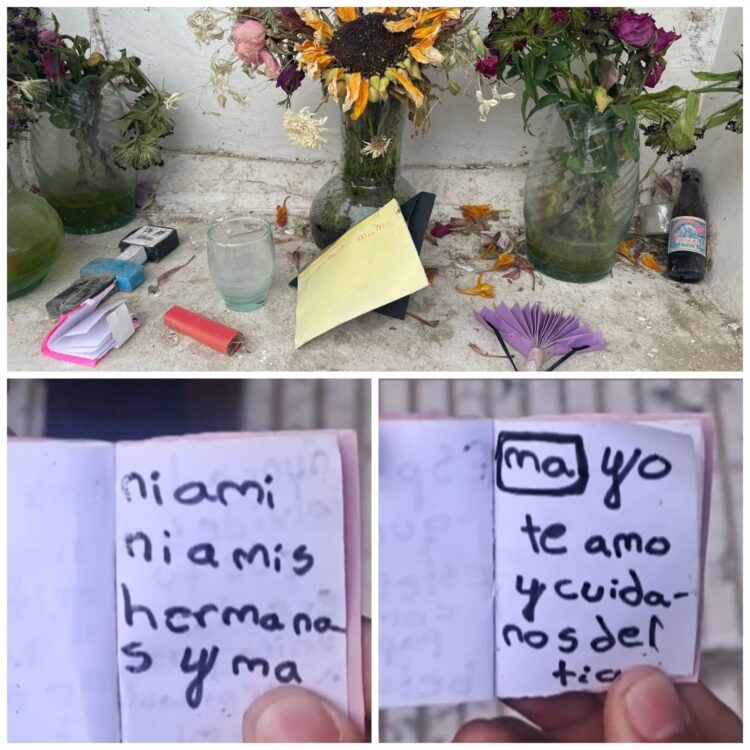 Trabajadores del cementerio de Cochabamba hallaron un pequeño cuaderno donde un niña develó que ella y sus hermanas son víctimas de abuso sexual de parte de su tío.