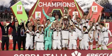 Bolonia conquista la Copa de Italia al vencer 1-0 al AC Milan