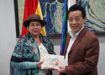 Director de la FAO llegó al país para participar del primer encuentro regional de camélidos