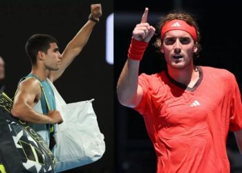 Alcaraz y Tsitsipas sellan boleto a cuartos del ATP de Róterdam