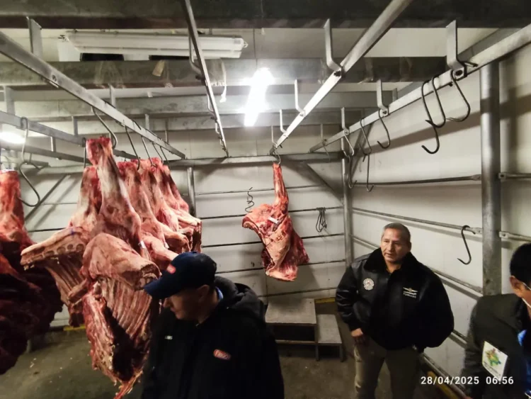 Kilo gancho de carne de res disminuye hasta Bs 30 en La Paz