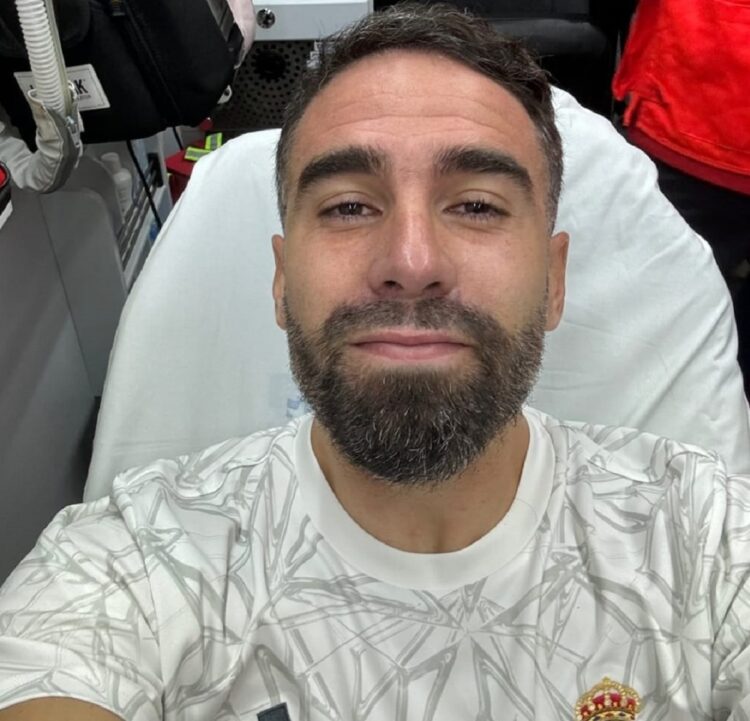 Confirmada la grave lesión de Carvajal, que dice adiós a la temporada