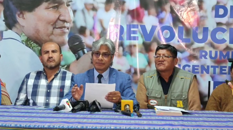 El evismo anuncia la impugnación del auto del TSE que convalidó la jefatura del MAS
