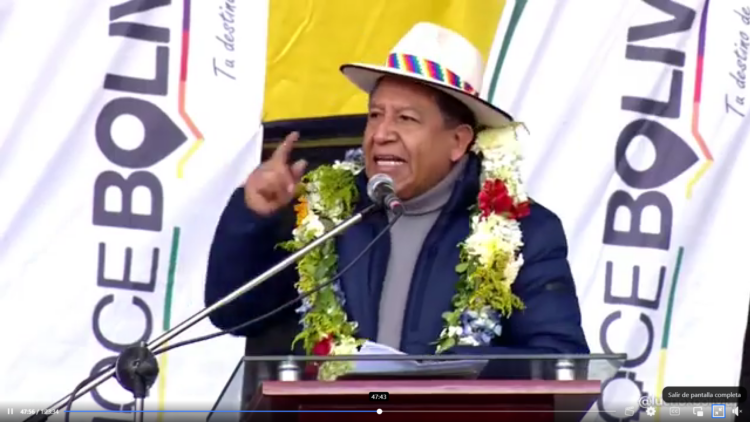 Choquehuanca pide dejar de ‘sabotearnos’ entre bolivianos
