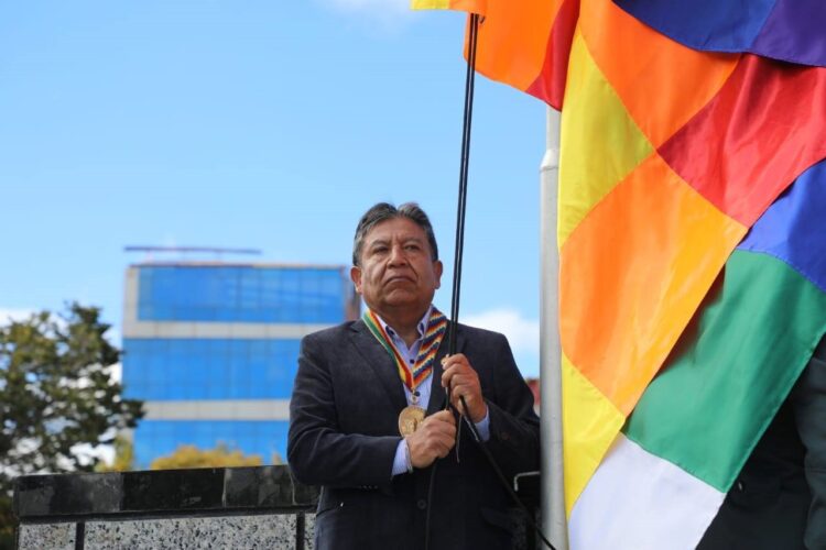 En Oruro, Choquehuanca evoca la unidad y pide ‘rebelarse’ contra la división y el odio