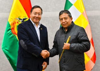 Choquehuanca asume la presidencia del país ante el viaje de Arce a la Cumbre del G20