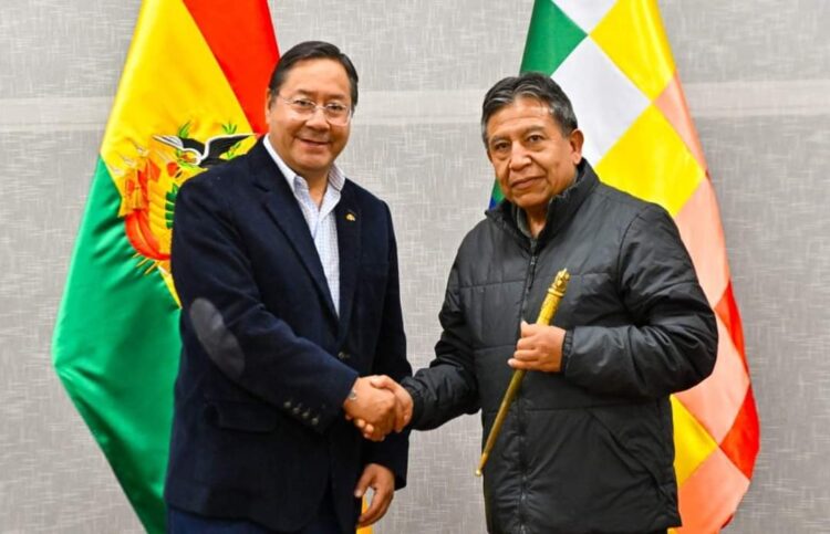 Choquehuanca asume la presidencia del país ante el viaje de Arce a la Cumbre del G20
