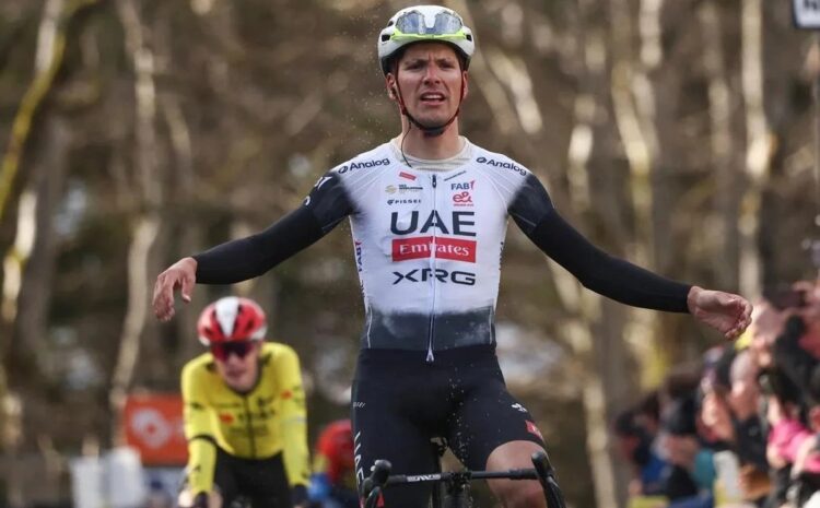 Joao Almeida gana la 4ª etapa de la París-Niza, Vingegaard se pone líder