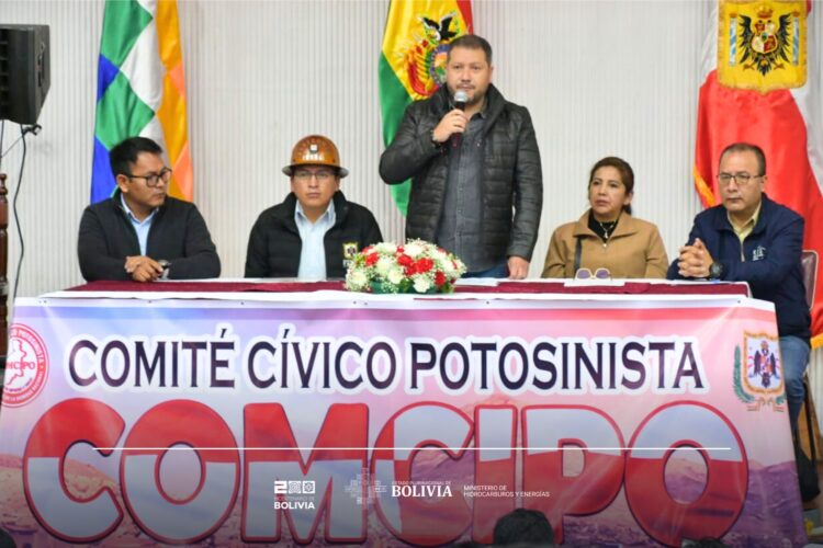 Gobierno destaca socialización de contratos de litio con Comcipo y reafirma transparencia