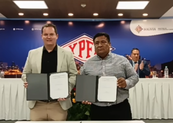 YPFB y Canacol firman contratos por $us 270 millones para exploración de hidrocarburos
