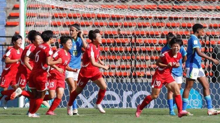 Corea del Norte elimina a Brasil y clasifica a semis del Mundial femenino Sub-20