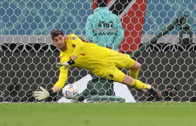 De regreso a la selección belga, Courtois sólo quiere «mirar al futuro»