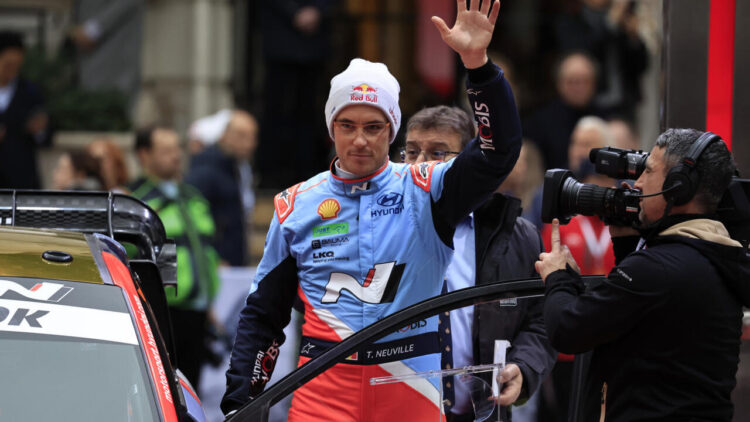 Neuville lidera el Rally de Montecarlo tras la primera jornada
