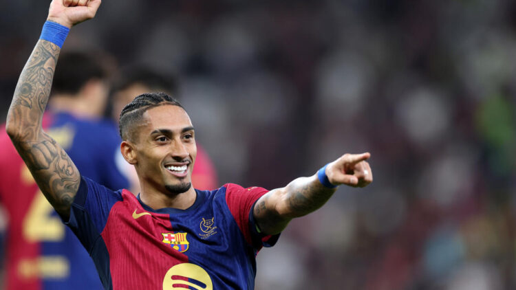 Raphinha afirma que la Supercopa dará confianza al Barcelona