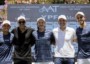 Argentina, lista para dar pelea ante la Italia de Sinner en la Davis