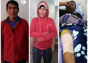 Dos transportistas apuñalaron a un hombre cuando éste intentaba pasar un punto de bloqueo en Oruro.