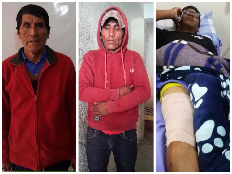 Dos transportistas apuñalaron a un hombre cuando éste intentaba pasar un punto de bloqueo en Oruro.