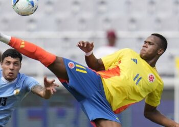 Colombia cierra Sudamericano Sub-20 con triunfo 3-1 ante Uruguay